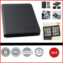 Lightweight 9-Pocket Card Binder: Water-Resistant Protection for Collectors - Image 1