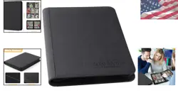 Lightweight 9-Pocket Card Binder: Water-Resistant Protection for Collectors - Image 2