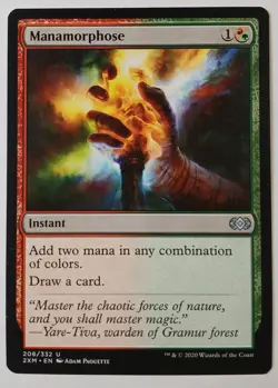 Manamorphose #208 (NM) Double Masters 2XM Magic MTG Magic The Gathering Card - Image 1