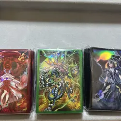 Yu-Gi-Oh! Underworld Goddess of the Closed World and other card sleeves - Image 1