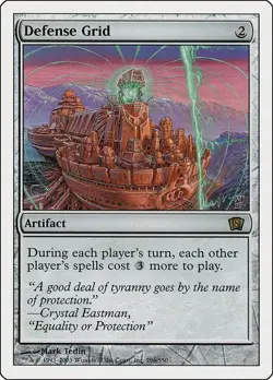 1x Defense Grid - 8th Edition - NM - Italian - OOP MTG - Image 3
