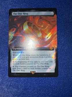The One Ring (Extended Art) (Surge Foil) NM/LP Magic the Gathering MTG - Image 2