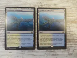 2x Restless Anchorage - The Lost Caverns of Ixalan - NM - German - MTG Dual Land - Image 1