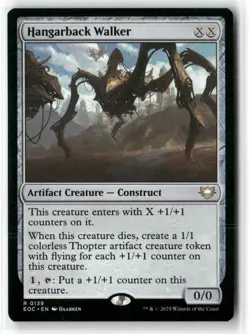 Hangarback Walker Commander: Edge of Eternities MAGIC MTG NM - Image 1
