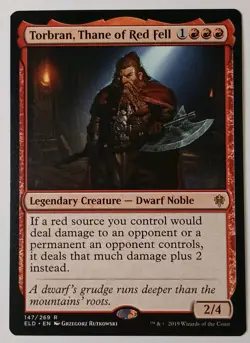 MTG Torbran Thane of Red Fell ELD 147/269 Near Mint Magic The Gathering Card - Image 1