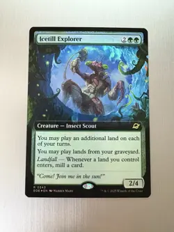 Icetill Explorer - 343 - MTG: Edge of Eternities - Rare - Extended Art - FOIL - Image 1