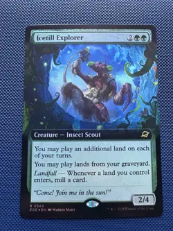 Icetill Explorer - 343 - MTG: Edge of Eternities - Rare - Extended Art - FOIL - Image 1