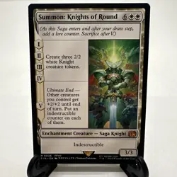 MTG Final Fantasy - Summon: Knights Of Round mythic rare M 0036 - Image 1