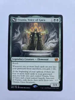 MTG Titania, Voice of Gaea - The Brothers' War (BRO) 193 NM - Image 1