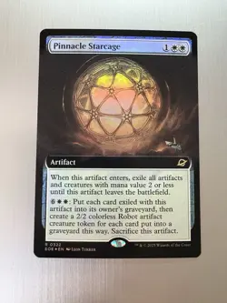 Pinnacle Starcage - 322 - MTG: Edge of Eternities - Extended Art - Rare - FOIL - Image 1