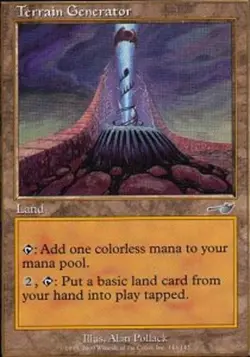 1x Terrain Generator Heavy Play, English Nemesis MTG Magic - Image 1