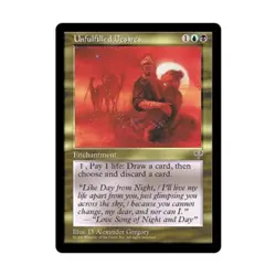 WOTC MtG Mirage Unfulfilled Desires (R) EX - Image 1