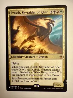 Prossh, Skyraider of Kher 214/249 Mystery Booster 2 / The List A25 MTG NM - Image 1