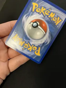 Fan Rotom RT1 LP Reverse Holo Rare Cracked Ice Shatter Pokemon Cards Vintage - Image 4