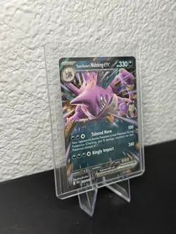 Team Rocket's Nidoking ex Pokemon Destined Rivals 119/182 Double Rare NM - Image 3