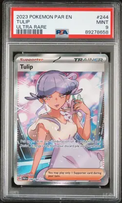 2023 POKEMON JAPAN TULIP PARADOX RIFT ULTRA RARE PSA {9} MINT - Image 1