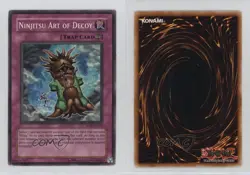 Ninjitsu Art of Decoy Unlimited YuGiOh Soul the Duelist #SOD-EN052 2004 0j7v - Image 3