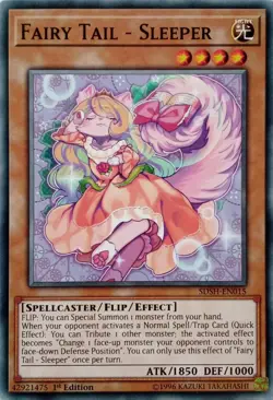 SDSH-EN015 FAIRY TAIL - SLEEPER COMMON 1ST EDITION YuGiOh CARD - Image 1