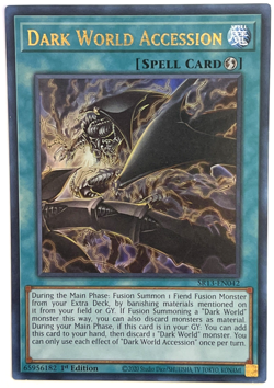 YuGiOh! - Dark World Accession - SR13-EN042 - 1st Edition - Ultra Rare - Image 1