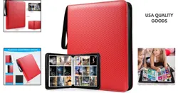 Portable Double-Sided Trading Card Binder - Perfect for Collectors & Gifting - Image 2