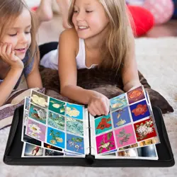 Portable Double-Sided Trading Card Binder - Perfect for Collectors & Gifting - Image 4