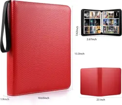 Portable Double-Sided Trading Card Binder - Perfect for Collectors & Gifting - Image 5