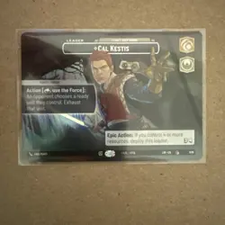 Star Wars: Unlimited LOF Showcase Cal Kestis Collectible Card No. 1019 - Image 1