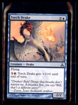 Magic: The Gathering Torch Drake Guildpact 38/165 Common 5 Card Lot - Image 1