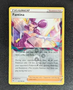Fantina 157/196 Reverse Holo SWSH Lost Origin Pokemon TCG Card NM - Image 1