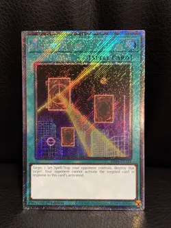 Night Beam RA04-EN182 Platinum Secret Rare 1st Edition Yugioh - Image 2