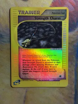 Strength Charm 150/165 Expedition E Reader Series Set Reverse Holo Pokemon Card - Image 2