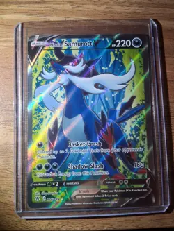 Pokemon TCG Hisuian Samurott v Astral Radiance Full Art Ultra Rare Card 176/189 - Image 1