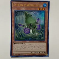 YuGiOh! TCG Sylvan Marshalleaf MP14-EN198 Ultra Rare 1st Edition Near Mint - Image 3