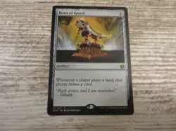 1x Horn of Greed - Conspiracy: Take the Crown - NM - English - MTG - Image 1