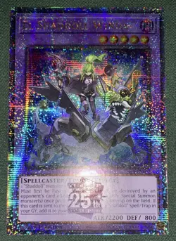 1xCopy El Shaddoll Winda RA04-EN052 Quarter Century Secret Rare 1st NM w/Track - Image 4