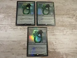 3x FOIL Noose Constrictor - FNM Promos - NM - German - MTG - Image 1