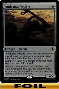 1x - Anticausal Vestige - FOIL - Edge of Eternities - NM MTG - Image 1