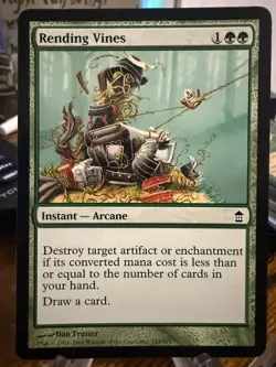 MTG Magic the Gathering Saviors of Kamigawa Rending Vines - Image 1