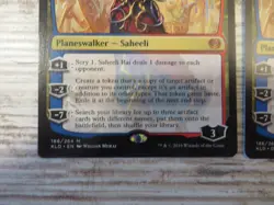 4x Saheeli Rai - Kaladesh - NM - 1x English 3x German - MTG Planeswalker - Image 2