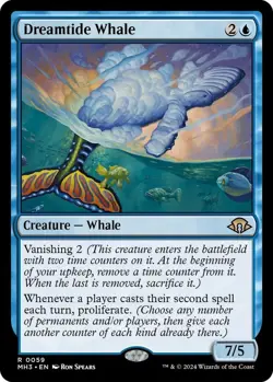 1x FOIL Dreamtide Whale - Modern Horizons 3 - NM - German - MTG - Image 3