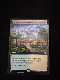Borderless Bountiful Promenade Commander Legends Battle For Baldurs Gate MTG CLB - Image 1