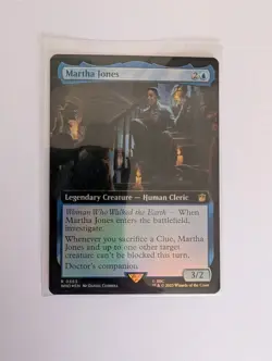 MtG Martha Jones Foil Extended Art R 0363 Doctor Who Magic Gathering - Image 1