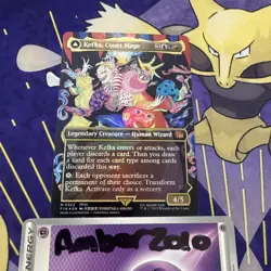 MTG Foil - Kefka, Court Mage (Borderless) (0322) - 322 / NM / English - Image 1
