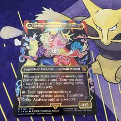 MTG Foil - Kefka, Court Mage (Borderless) (0322) - 322 / NM / English - Image 2