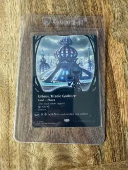 Uthros, Titanic Godcore (Borderless) MTG [Edge of Eternities] Near Mint - Image 1