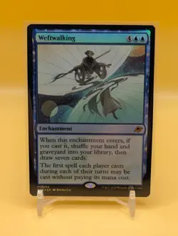 Weftwalking - #86 Foil - Edge of Eternities - Mtg - Mythic - Image 1