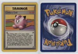 Clefairy Doll Pokemon Base Set #70 1999 u8h - Image 3