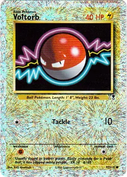 Voltorb - 97/110 - Common - Reverse Holo HP, English Pokemon Legendary Collectio - Image 1