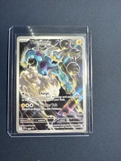 Thundurus IR Black Bolt Promo Pokemon Card TCG - Image 1