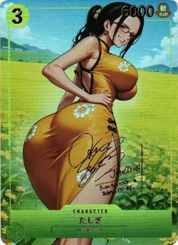 TASHIGI ONE PIECE Holographic Custom Art Goddess Story Anime Collectible Card - Image 1